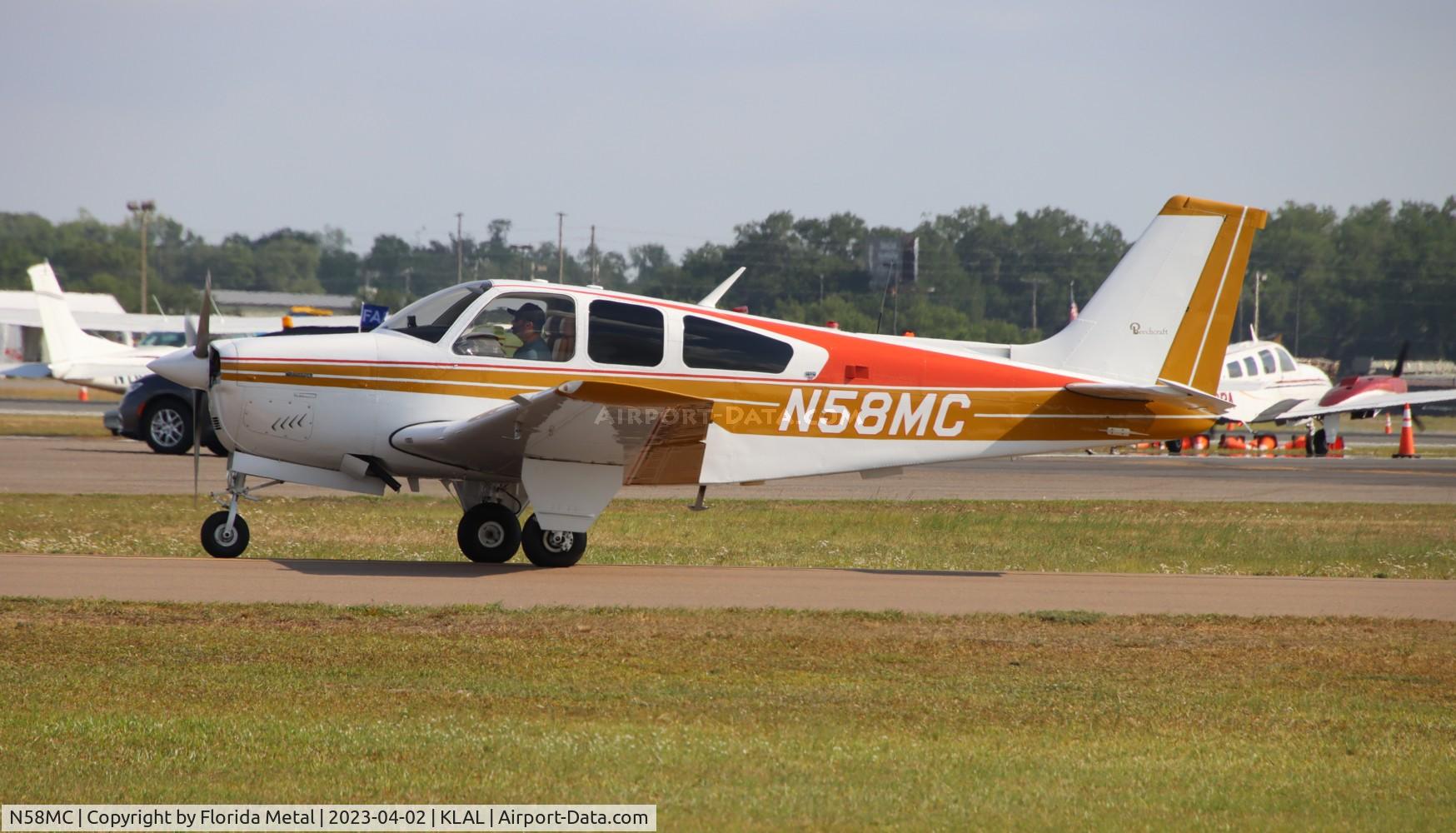 N58MC, 1978 Beech F33C Bonanza C/N CJ-143, Bonanza 33 zx