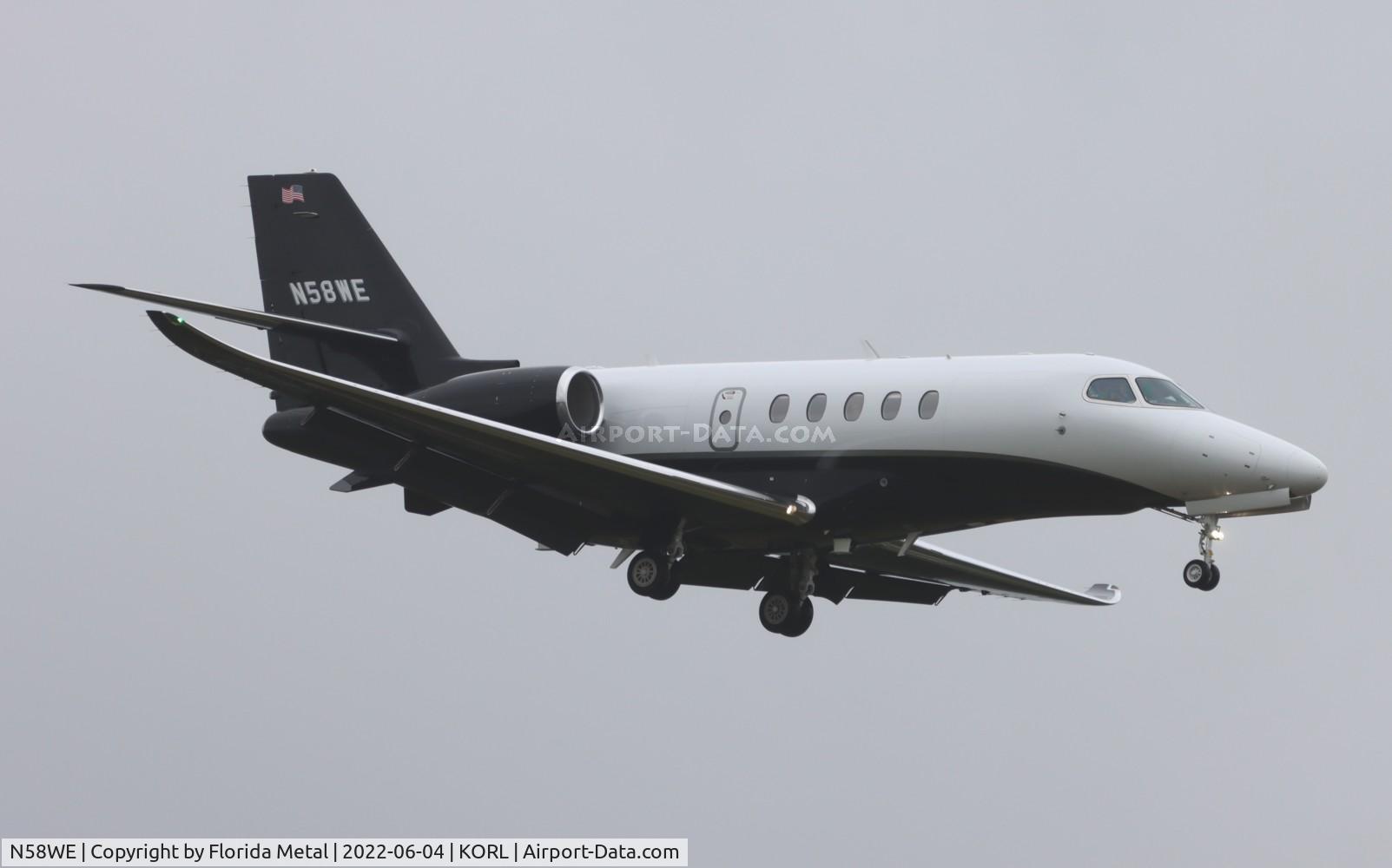 N58WE, 2016 Cessna 680A Citation Latitude C/N 680A-0025, C680A zx