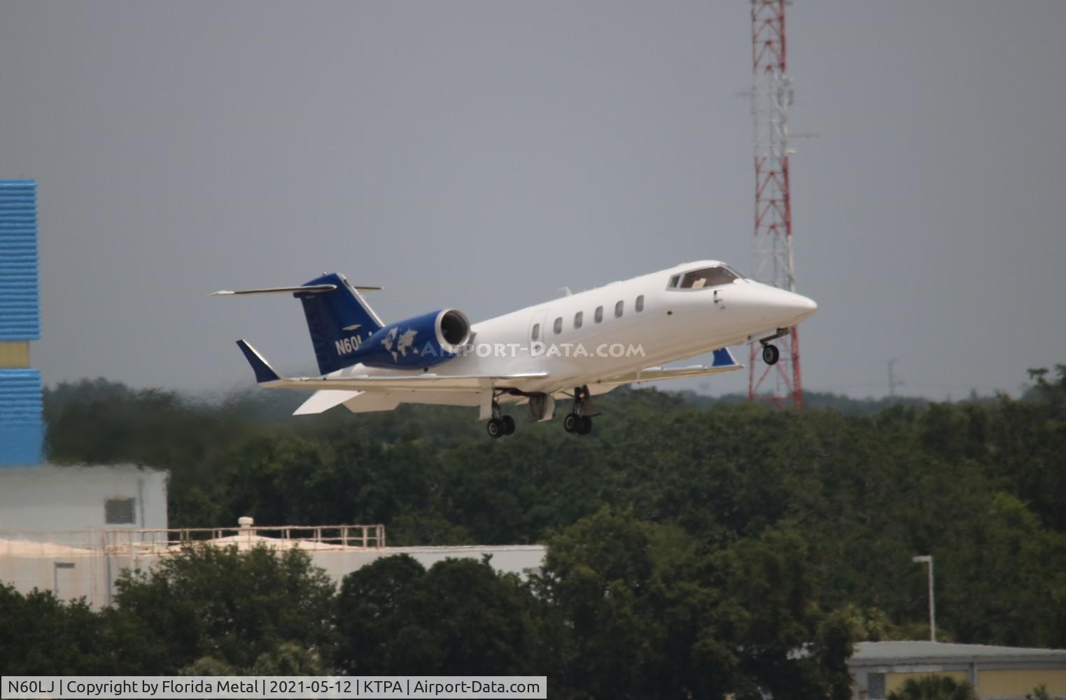 N60LJ, 1995 Learjet 60 C/N 60-052, Lear 60 zx