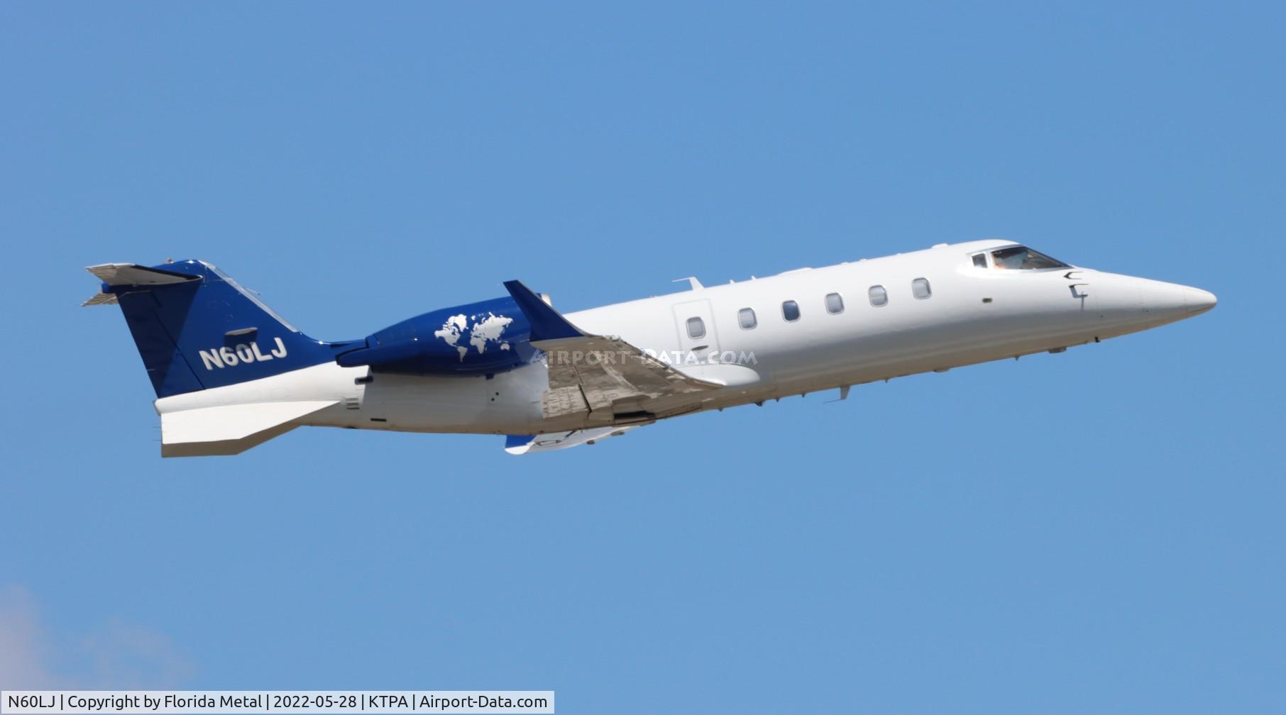 N60LJ, 1995 Learjet 60 C/N 60-052, Lear 60 zx