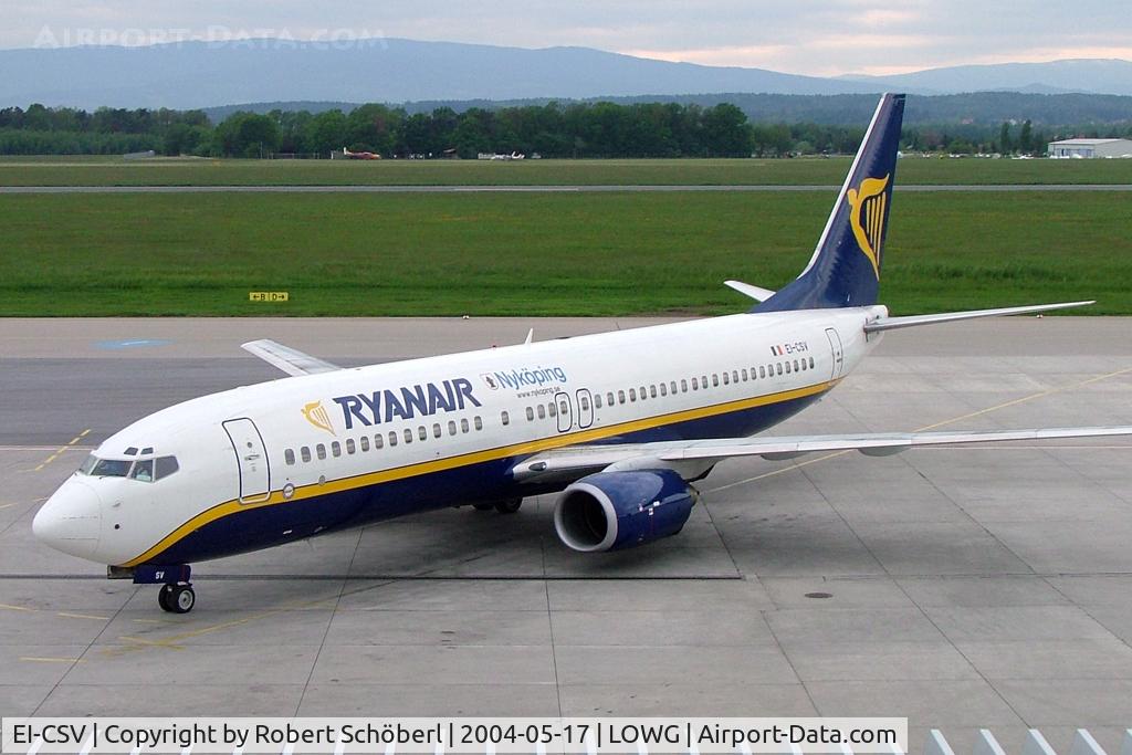 EI-CSV, 2002 Boeing 737-8AS C/N 29934, EI-CSV @ LOWG 2004