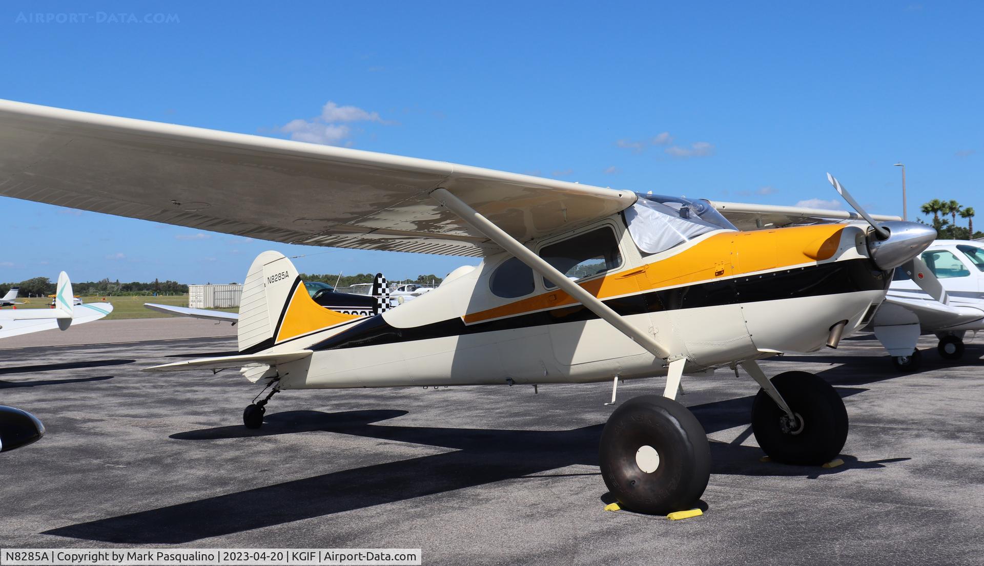 N8285A, 1952 Cessna 170B C/N 25137, Cessna 170B