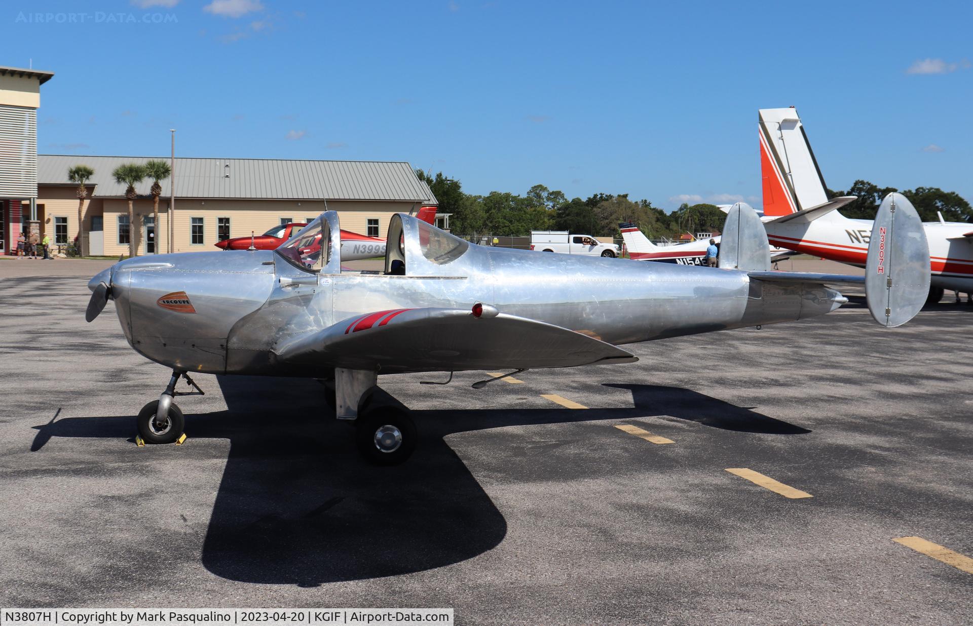 N3807H, 1947 Erco 415CD Ercoupe C/N 4508, Ercoupe 415CD