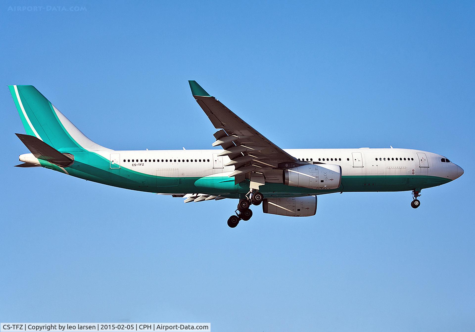 CS-TFZ, 2009 Airbus A330-243 C/N 1008, Copenhagen 5.2.2015