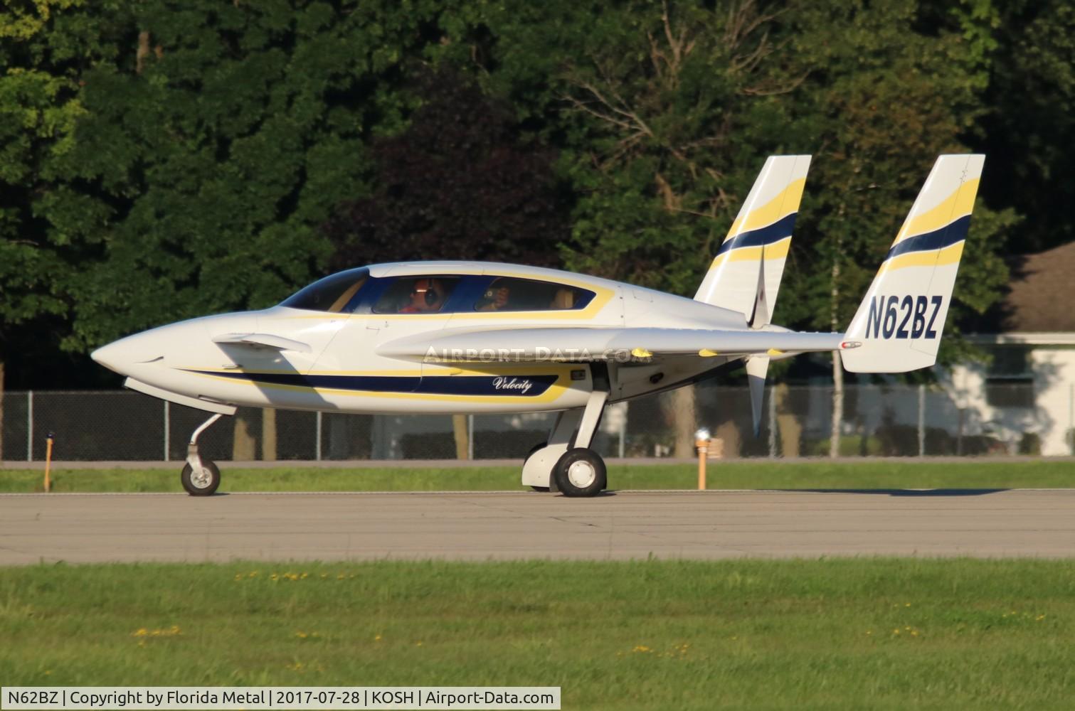 N62BZ, 2011 Velocity LW RG-E C/N DMO344, LW RG-E zx