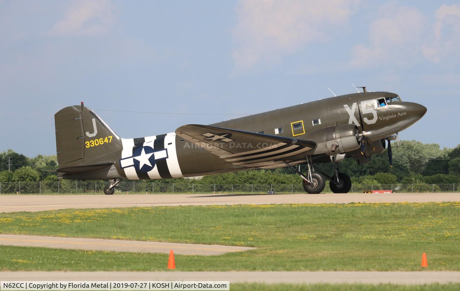 N62CC, 1943 Douglas DC-3C (C-47A-DL) C/N 13798, C-47 zx
