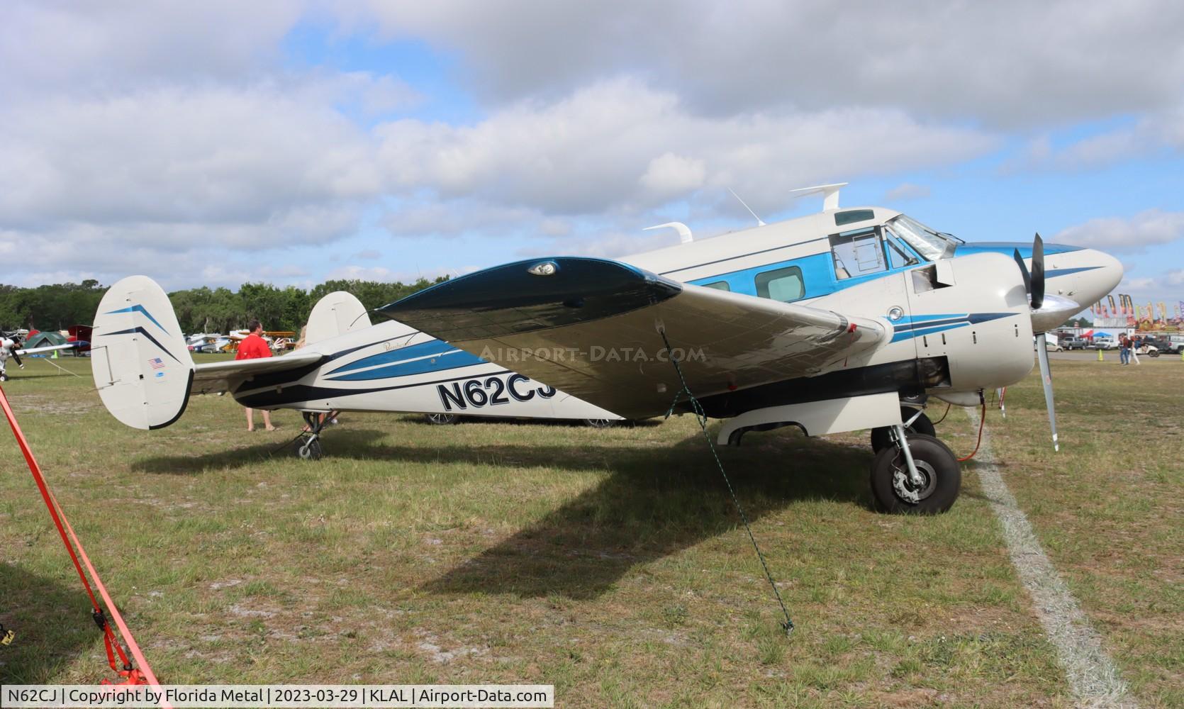 N62CJ, 1962 Beech H-18 C/N BA-633, Beech H-18 zx