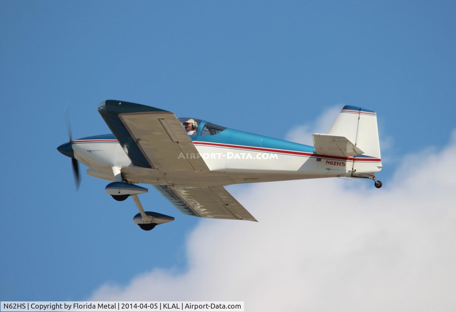 N62HS, 1992 Vans RV-6 C/N 20198, RV-6 zx
