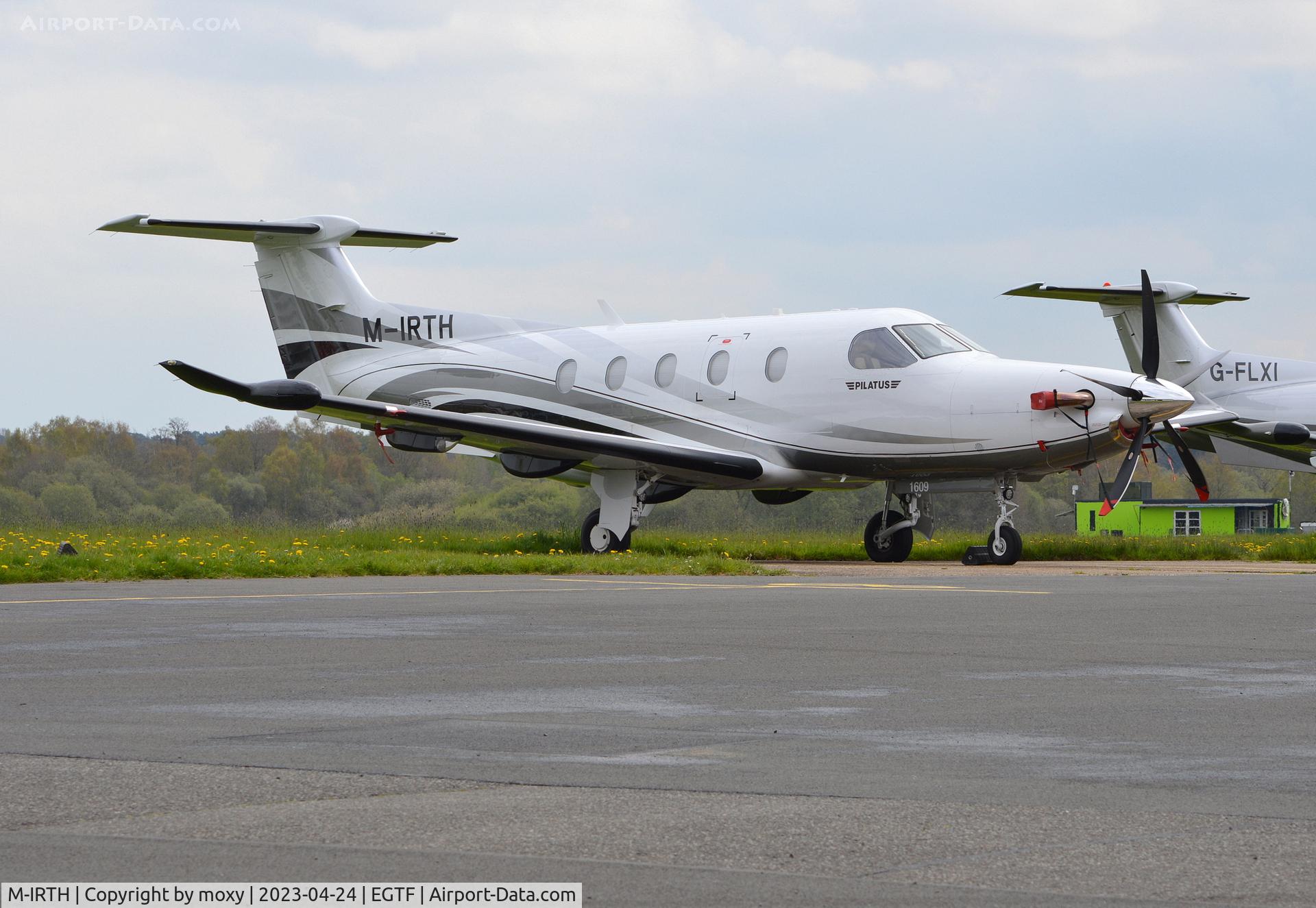 M-IRTH, 2016 Pilatus PC-12/47E C/N 1609, Pilatus PC-12/47E at Fairoaks.