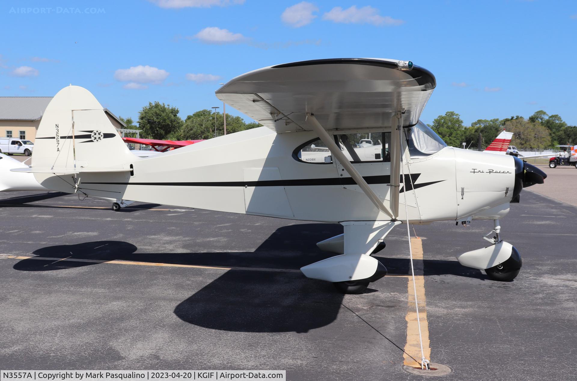 N3557A, 1953 Piper PA-22-135 Tri-Pacer C/N 22-1831, Piper PA-22-135