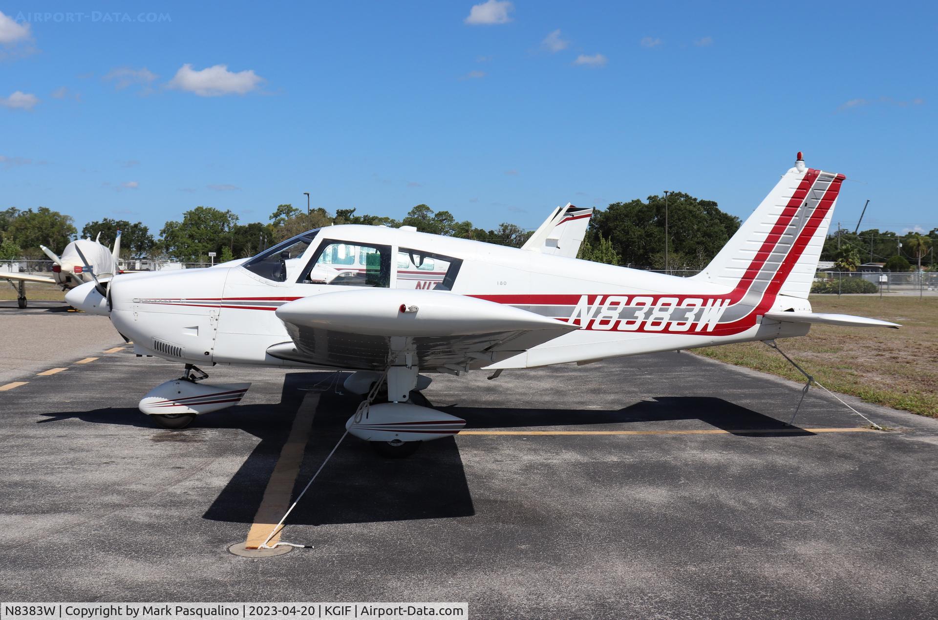 N8383W, 1965 Piper PA-28-180 C/N 28-2586, Piper PA-28-180