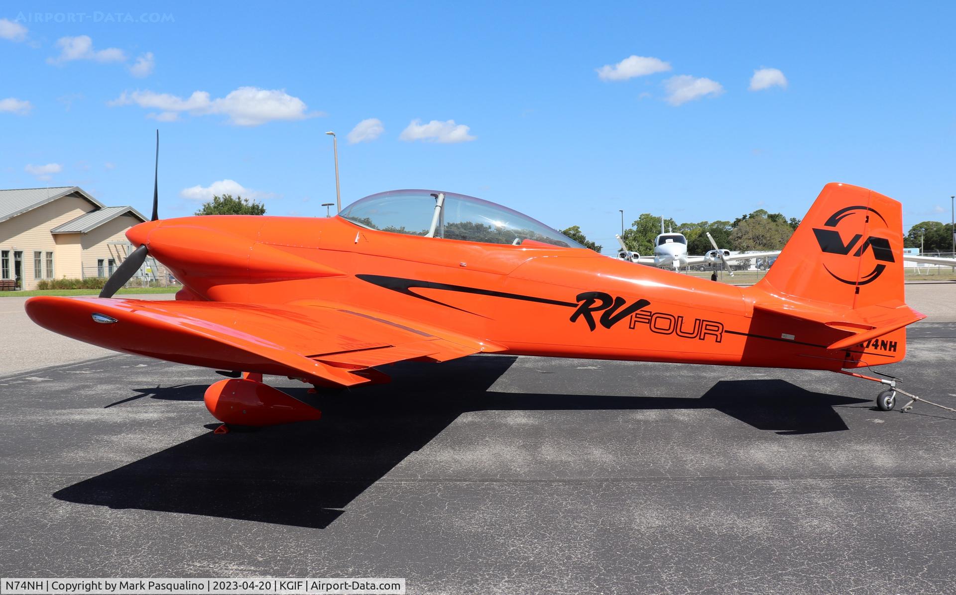 N74NH, 2022 Vans RV-4 C/N 3965, Vans RV-4
