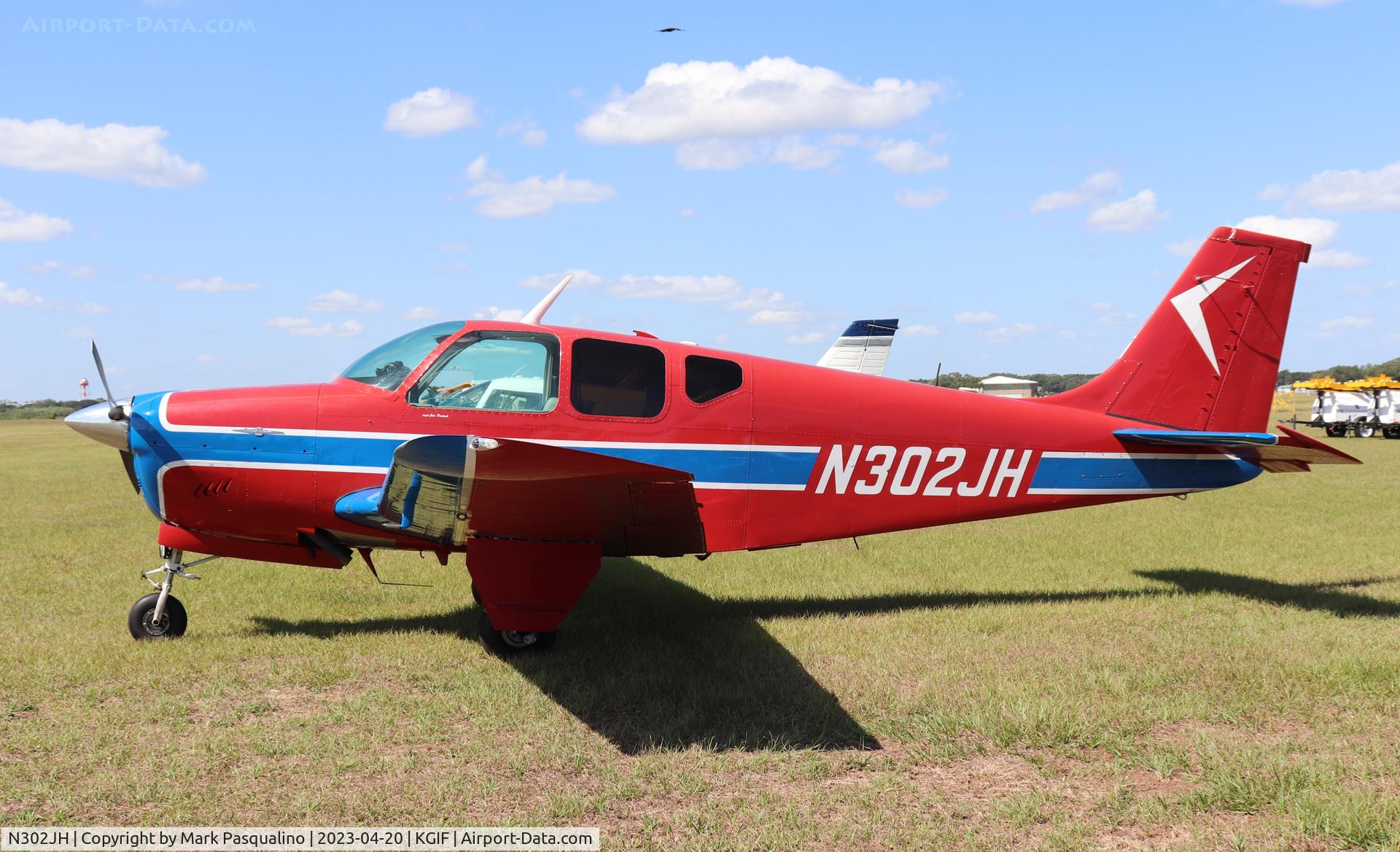 N302JH, 1962 Beech 35-B33 Debonair C/N CD-517, Beech B33