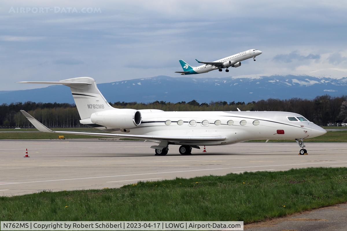 N762MS, 2011 Gulfstream G-VI (G650ER) C/N 6008, N762MS @ LOWG