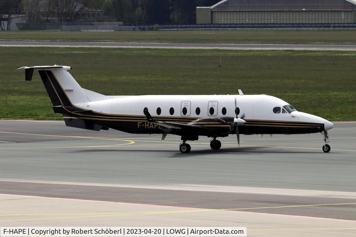 F-HAPE, 1999 Beech 1900D C/N UE-367, F-HAPE @ LOWG 2023