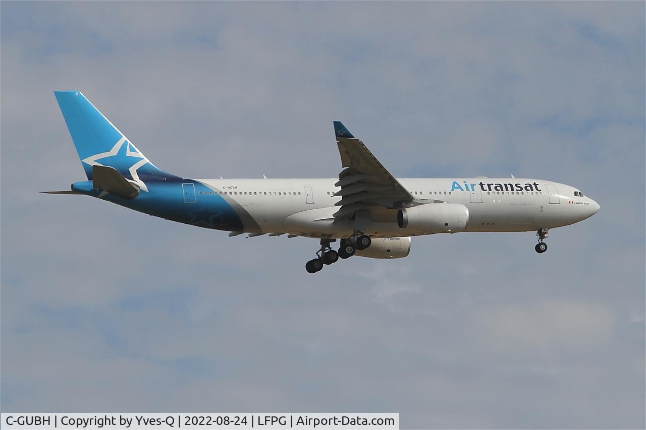 C-GUBH, 2002 Airbus A330-243 C/N 455, Airbus A330-243, On final rwy 09L, Roissy Charles De Gaulle airport (LFPG-CDG)