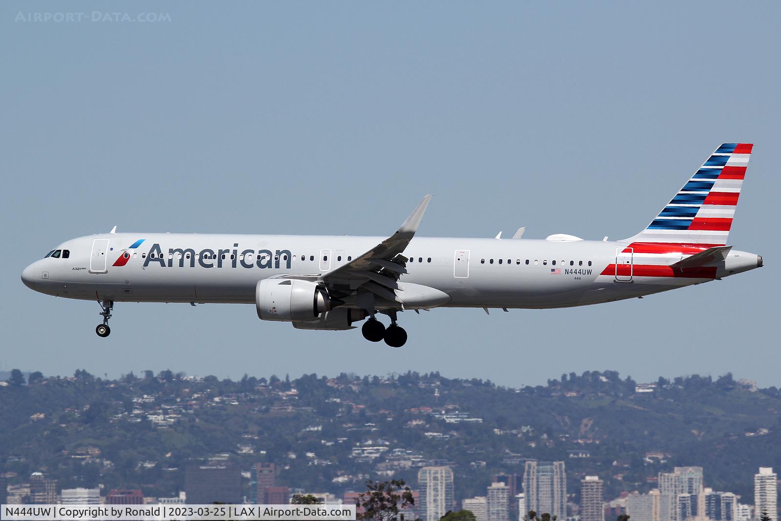 N444UW, 2022 Airbus A321-253NX C/N 10692, at lax