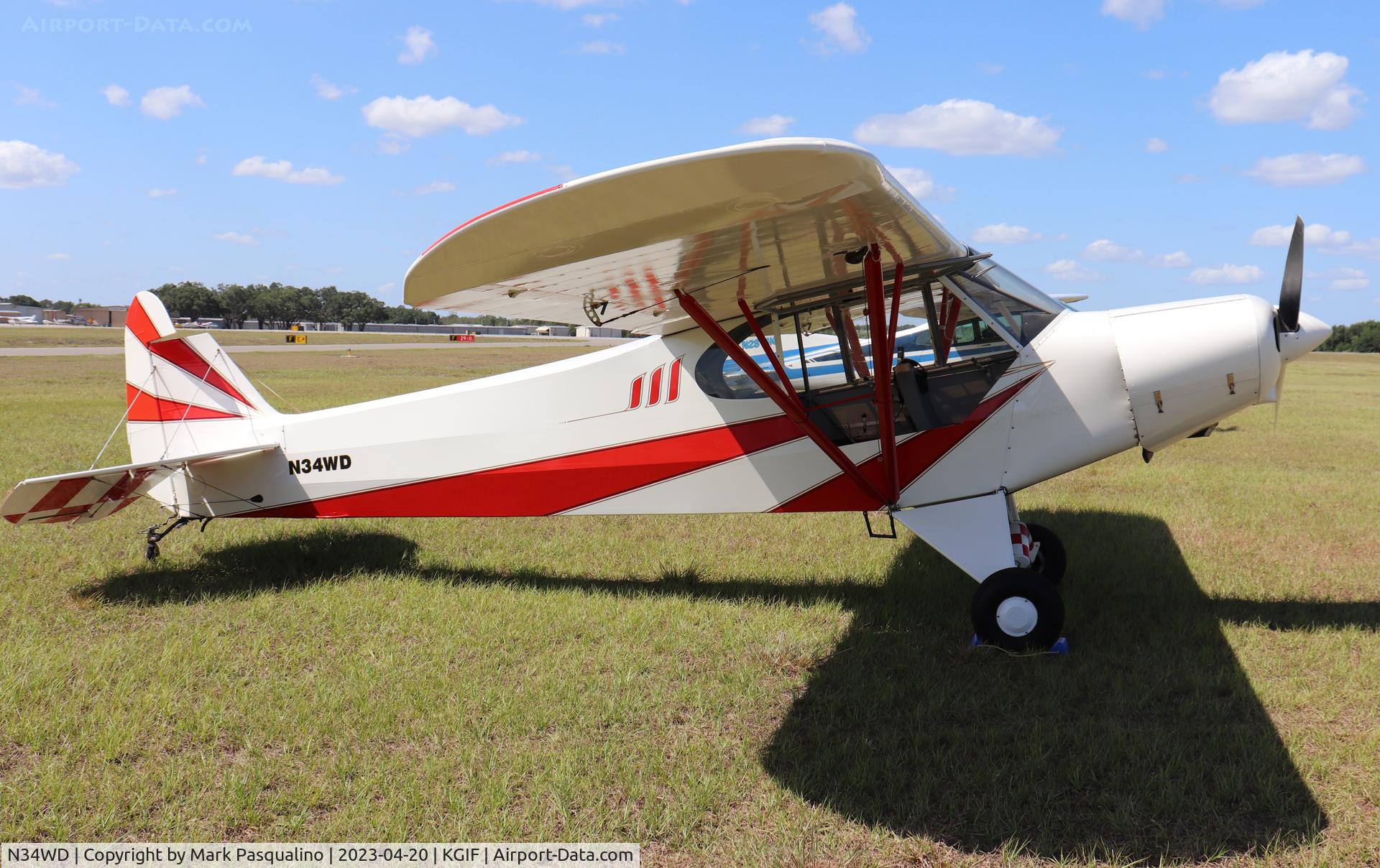 N34WD, 1979 Wag-Aero CUBy C/N 448, Wag-Aero CUBy