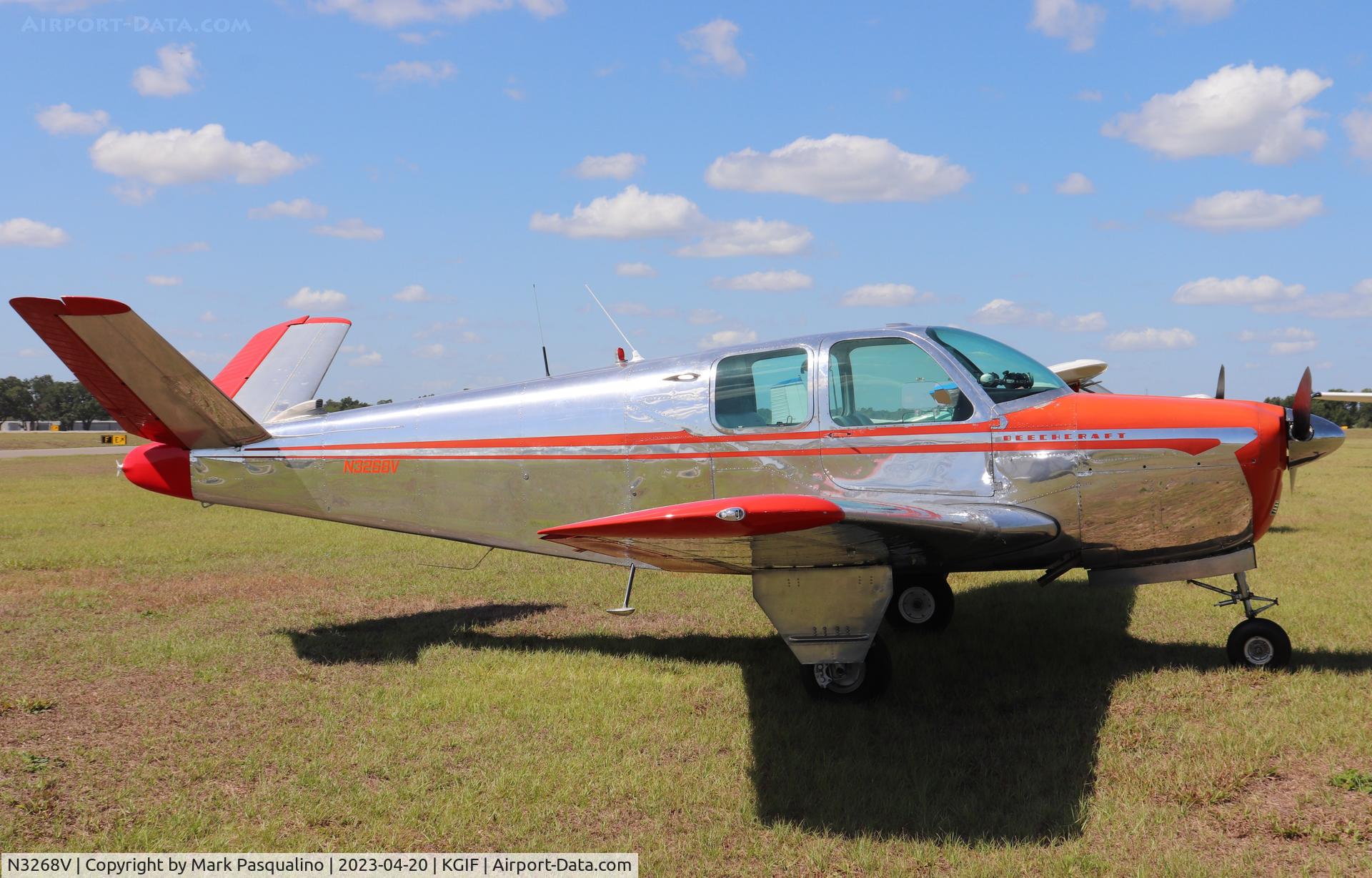 N3268V, 1947 Beech 35 Bonanza C/N D-716, Beech 35