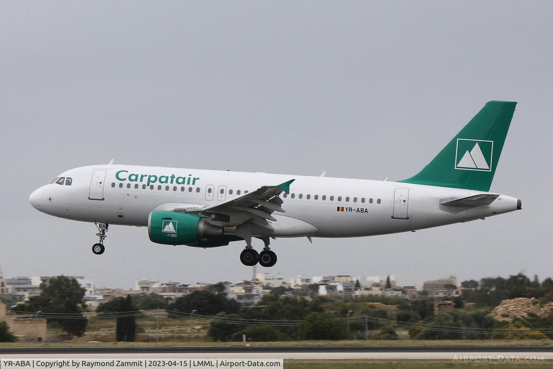 YR-ABA, 2007 Airbus A319-111 C/N 3041, A319 YR-ABA Carpatair