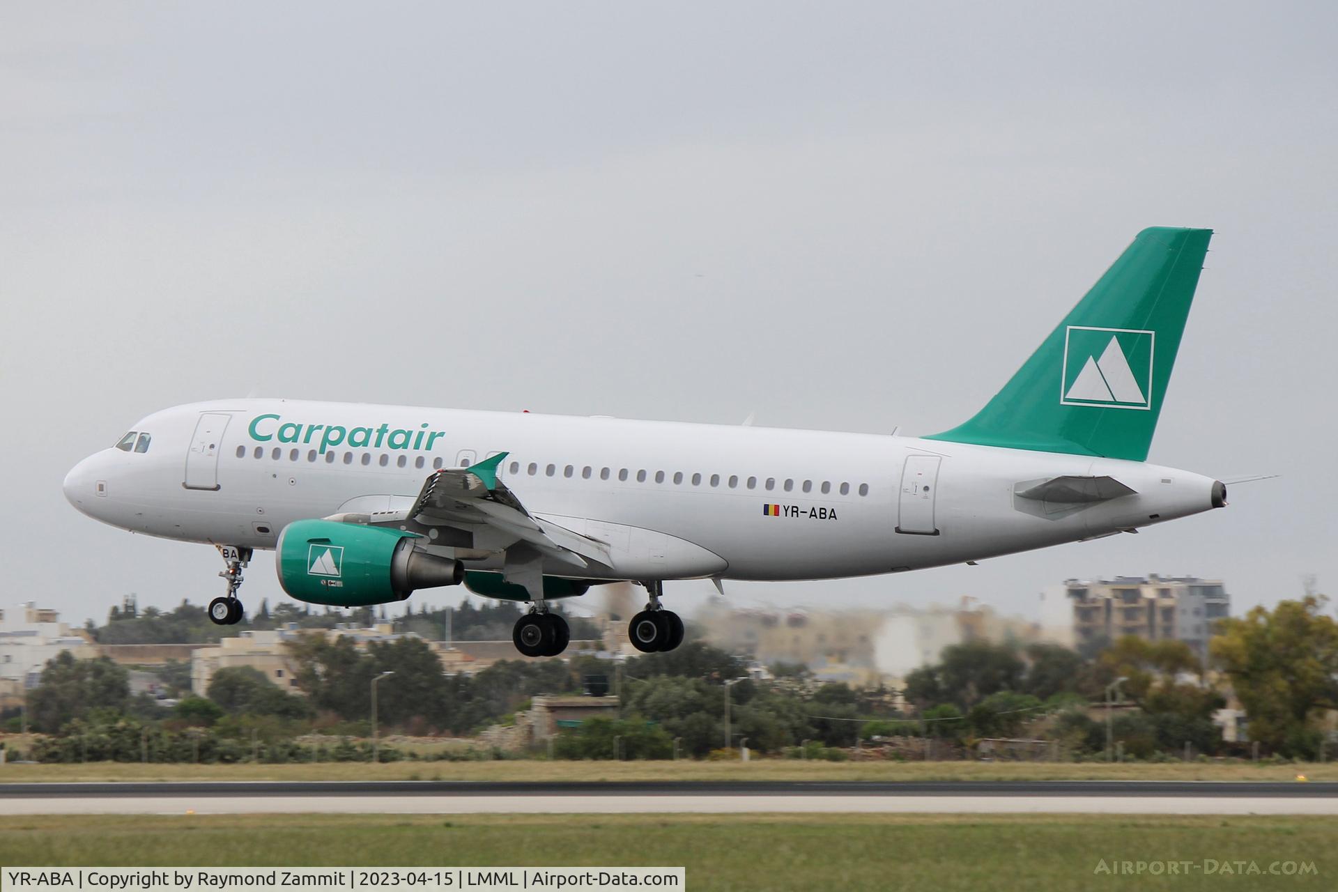 YR-ABA, 2007 Airbus A319-111 C/N 3041, A319 YR-ABA Carpatair