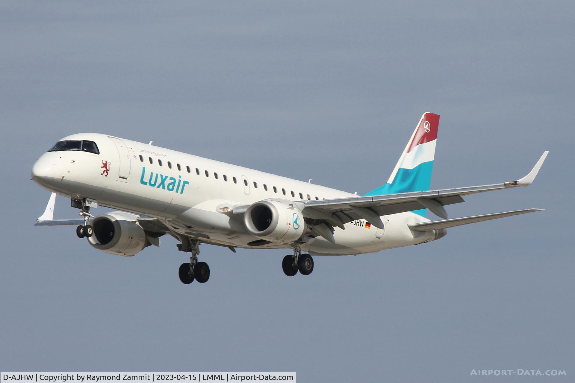 D-AJHW, 2006 Embraer 190LR (ERJ-190-100LR) C/N 19000061, Embraer 190LR D-AJHW Luxair