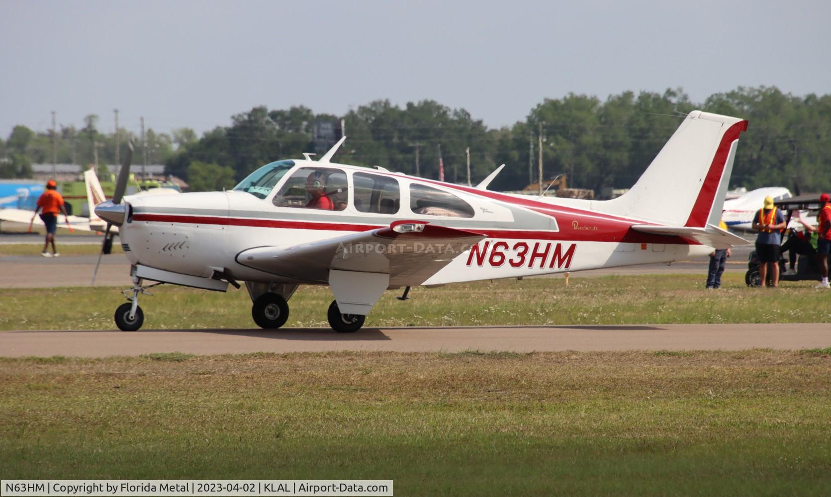 N63HM, 1965 Beech 35-C33 Debonair C/N CD-950, Bonanza 33 zx
