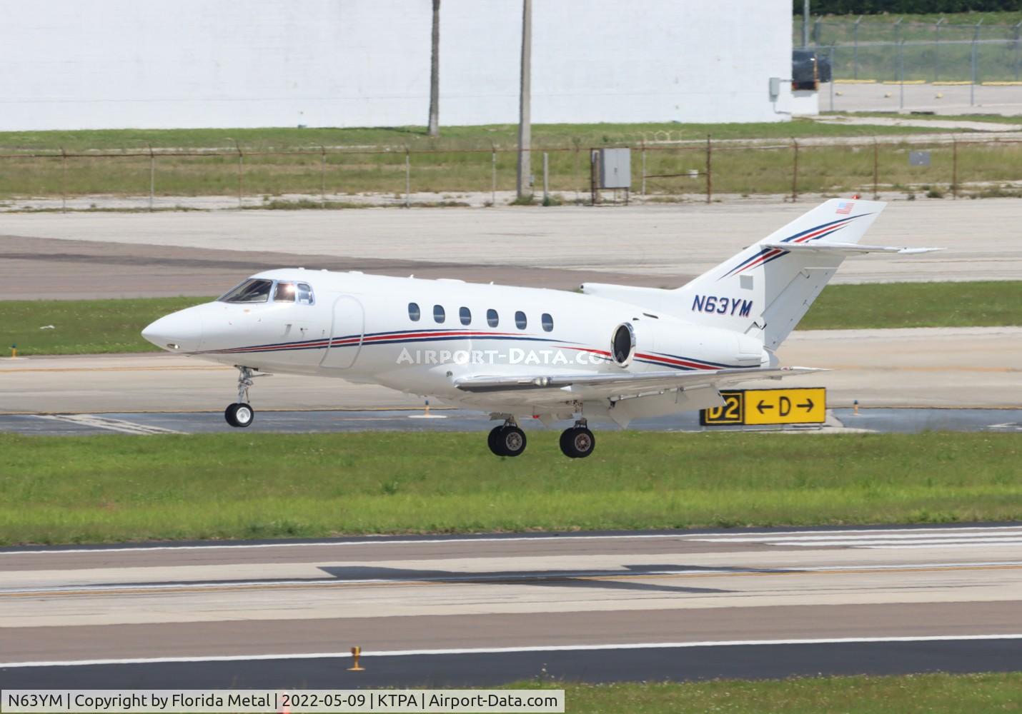 N63YM, 2003 Raytheon Hawker 800XP C/N 258636, Hawker 800 zx