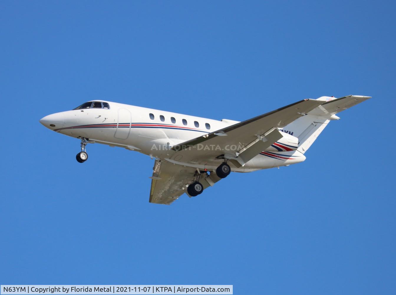 N63YM, 2003 Raytheon Hawker 800XP C/N 258636, Hawker 800 zx