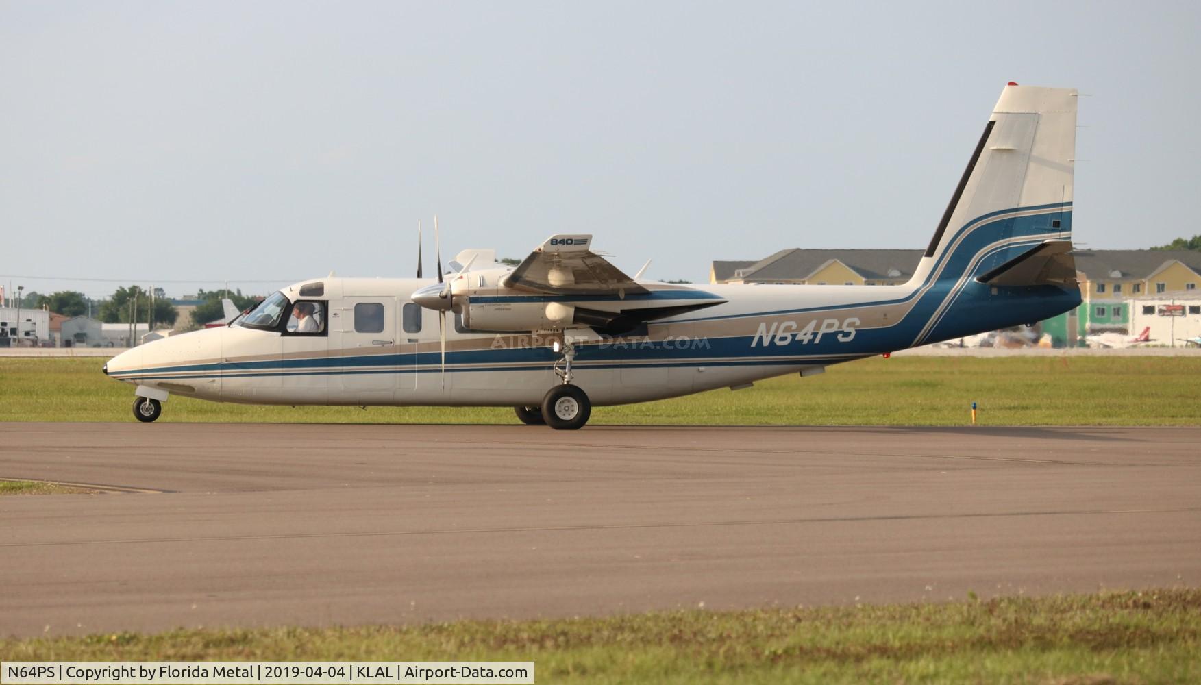 N64PS, 1981 Gulfstream 690C Jetprop 840 C/N 11702, Aero commander 690C zx
