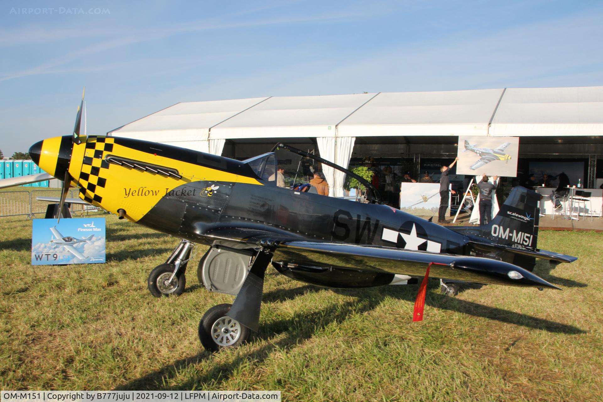 OM-M151, 2021 ScaleWings SW-51 C/N 51-001, during Paris Air Legend 2021