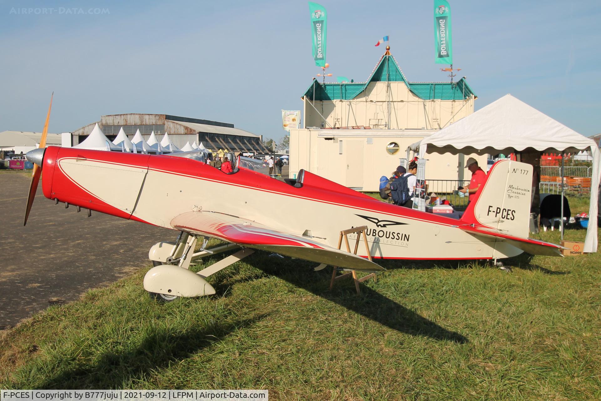 F-PCES, 1938 Mauboussin M-125 Corsaire C/N 177, during Paris Air Legend 2021