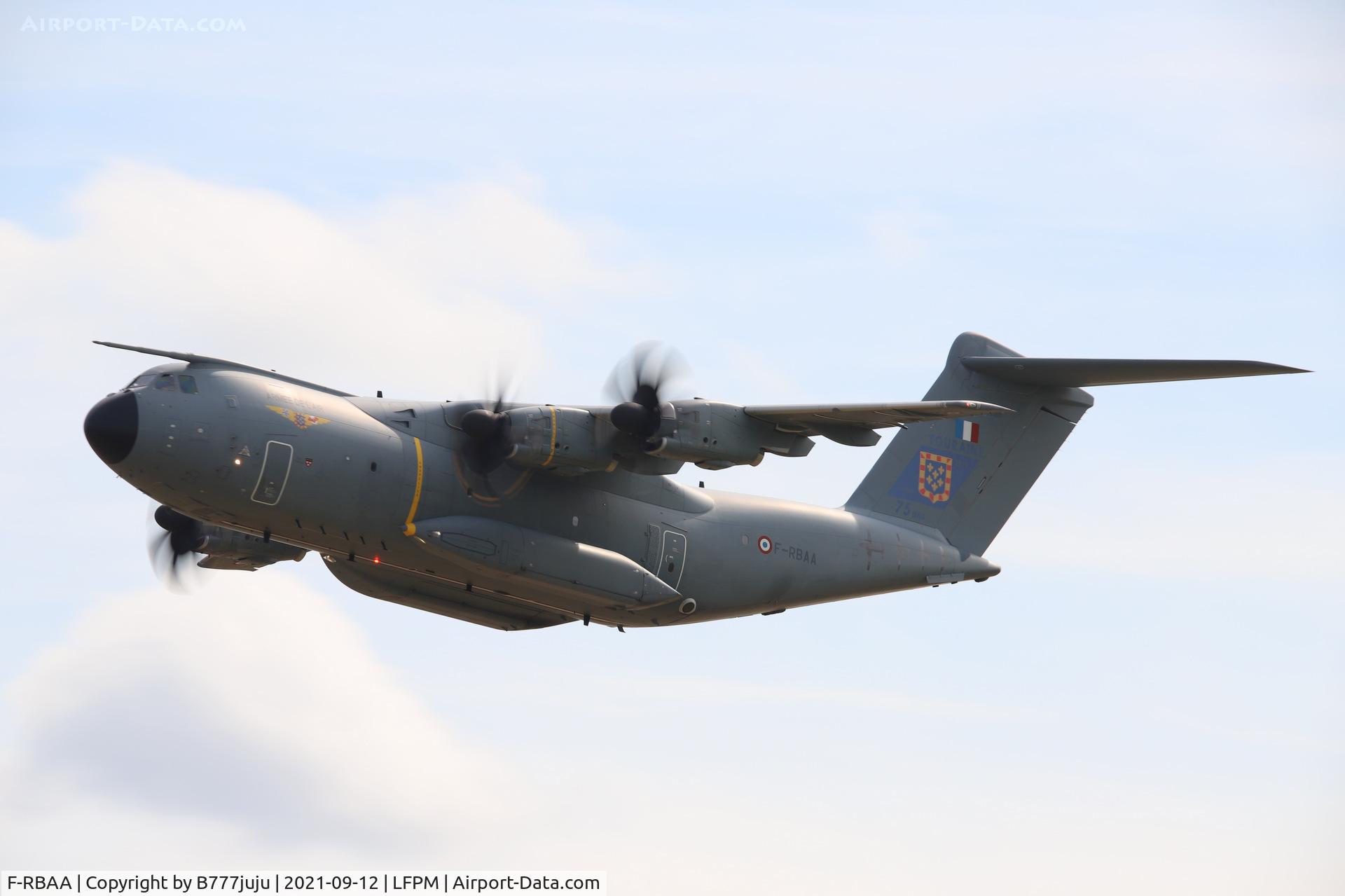 F-RBAA, 2013 Airbus A400M Atlas C/N 007, during Paris Air Legend 2021