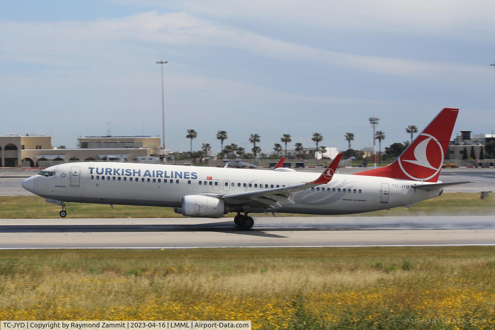 TC-JYD, 2012 Boeing 737-9F2/ER C/N 40978, B737-900 TC-JYD Turkish Airlines