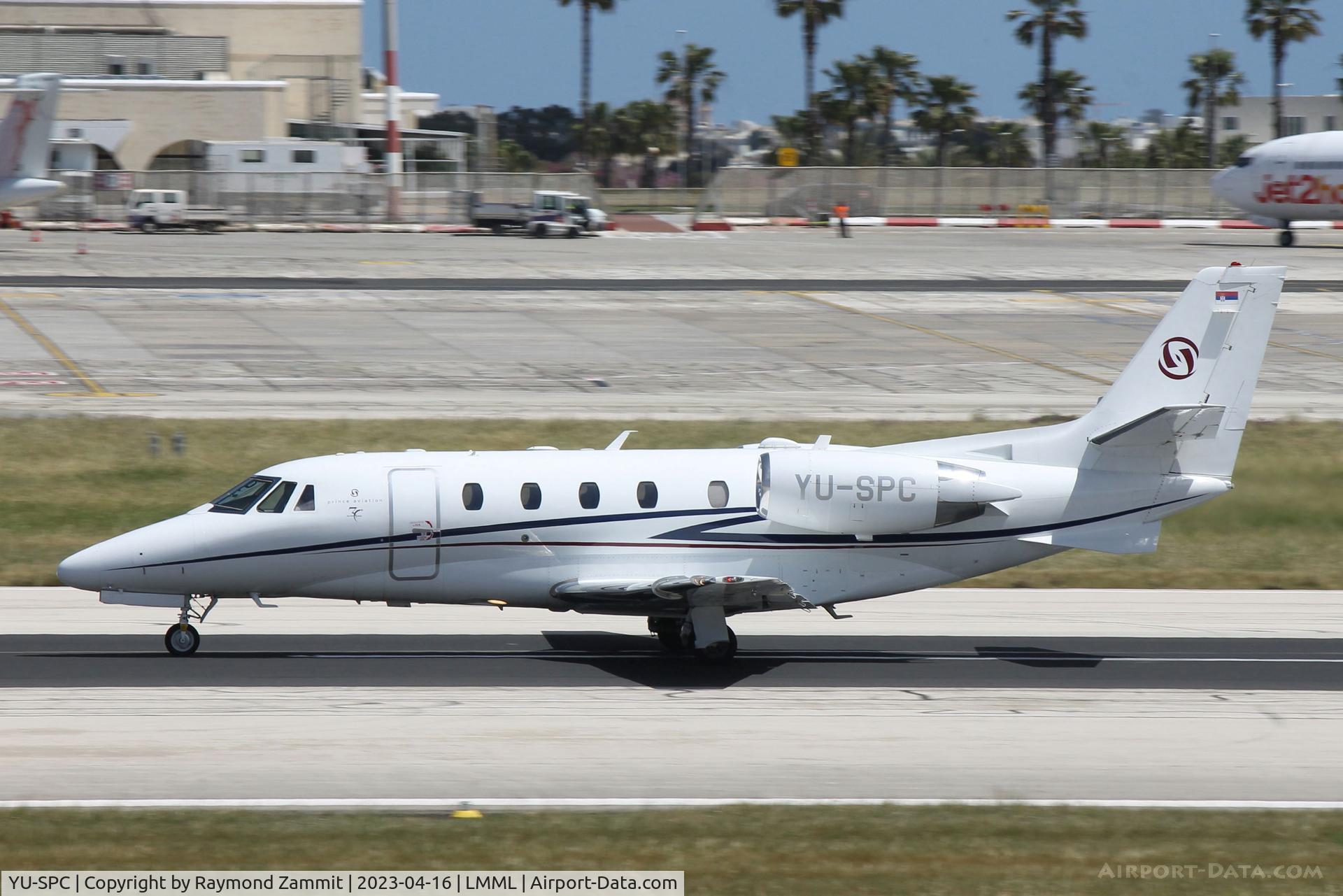 YU-SPC, 2013 Cessna 560XL Citation XLS+ C/N 560-6136, Cessna 560XL Citation XLS+ YU-SPC Prince Aviation