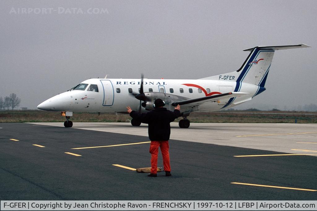 F-GFER, 1988 Embraer EMB-120ER Brasilia C/N 120099, Regional (broken up)