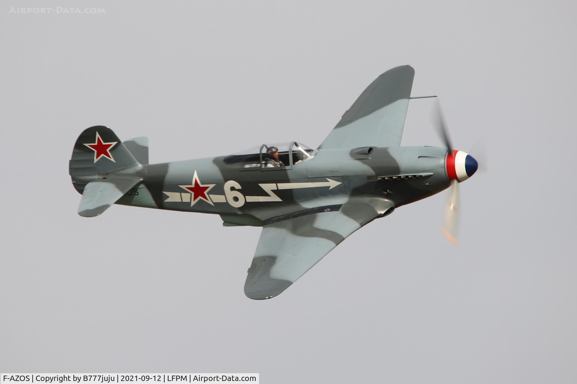 F-AZOS, 1943 Let C-11 (Yak-11) C/N 172612, during Paris Air Legend 2021