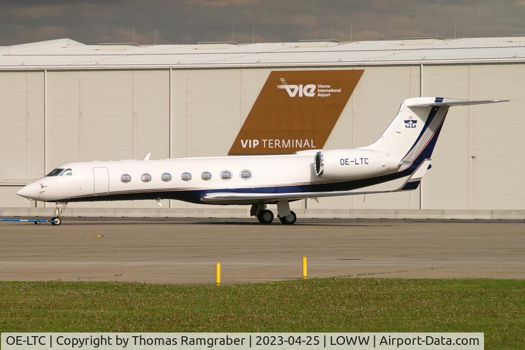 OE-LTC, 2013 Gulfstream Aerospace GV-SP (G550) C/N 5452, private Gulfstream G550