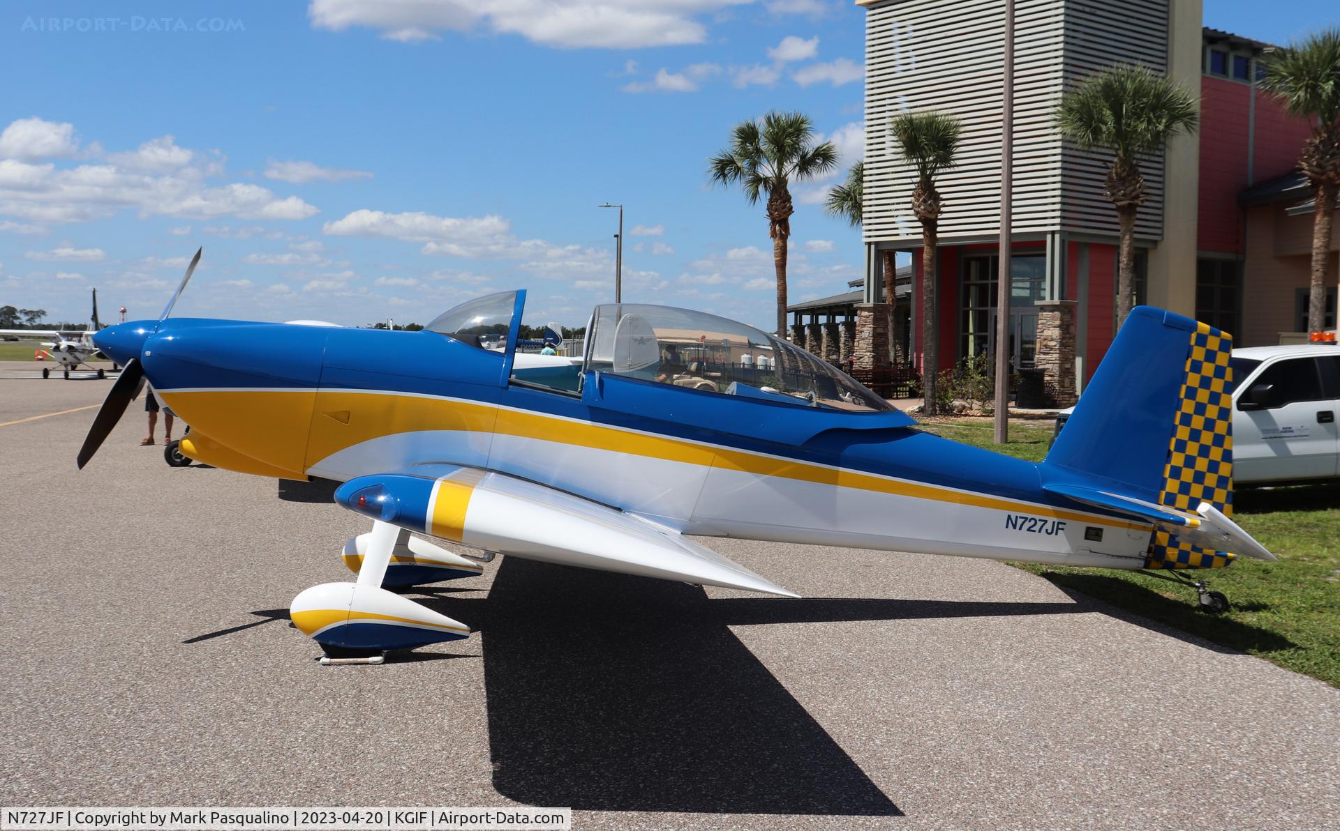 N727JF, 1998 Vans RV-8 C/N 80551, Vans RV-8
