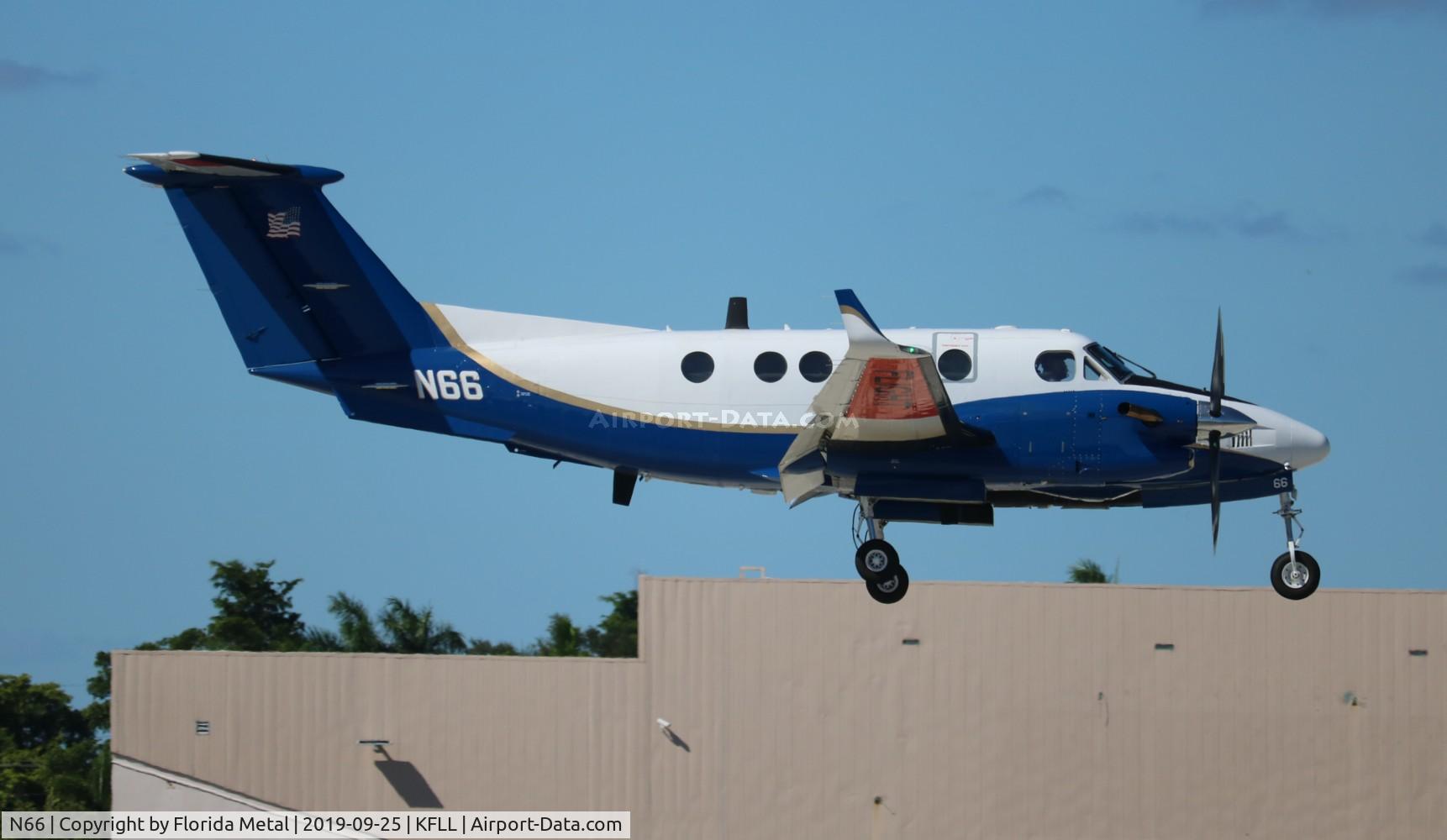 N66, 1987 Beech 300 C/N FF-1, FAA zx