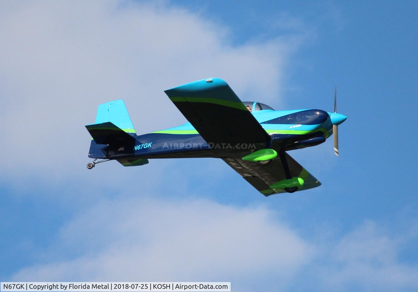 N67GK, 2002 Van's RV-8 C/N 80229, RV-8 zx