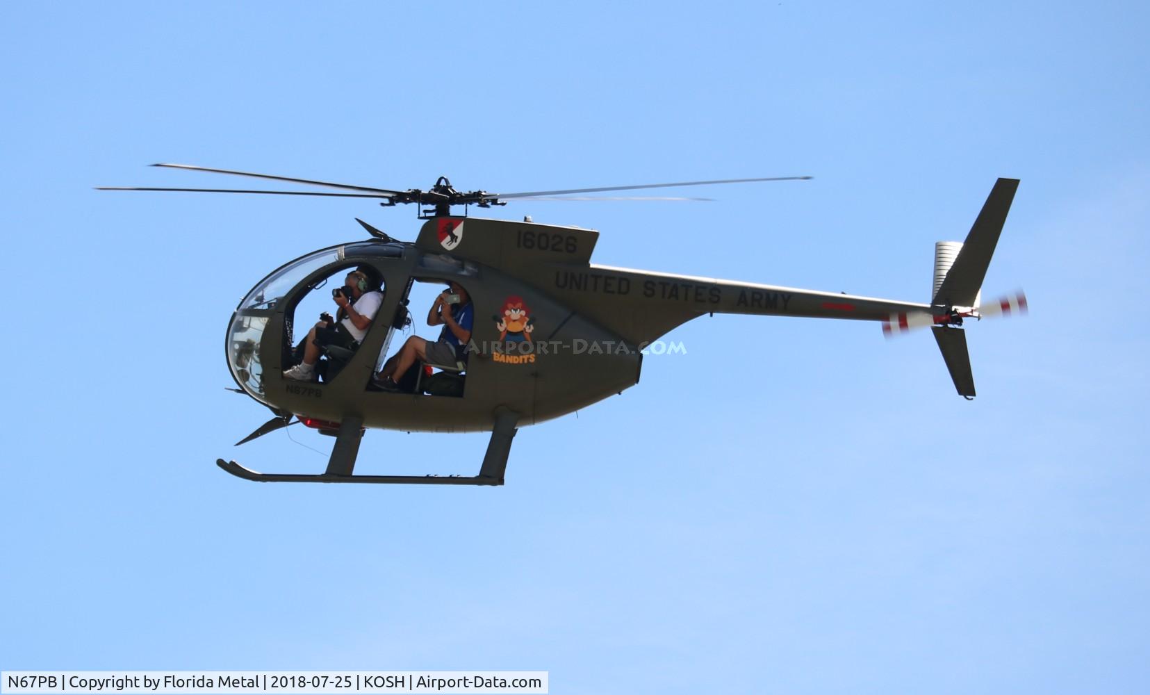 N67PB, 1968 Hughes OH-6A Cayuse C/N 480411, OH-6A zx