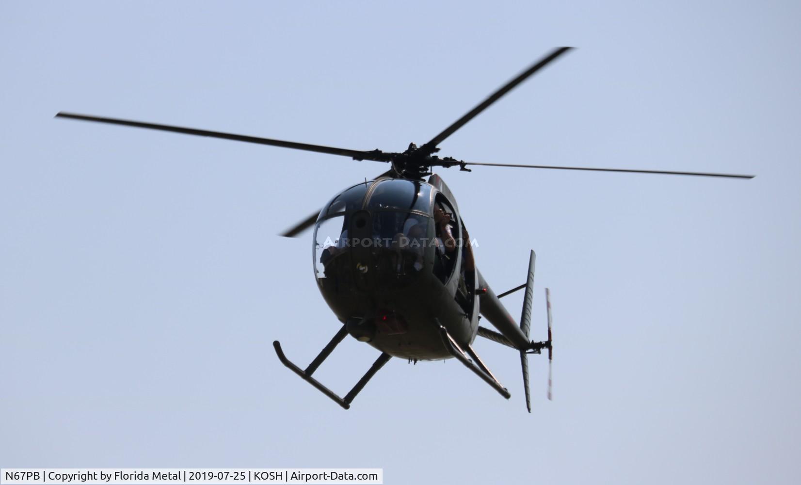 N67PB, 1968 Hughes OH-6A Cayuse C/N 480411, Oshkosh 2019 zx