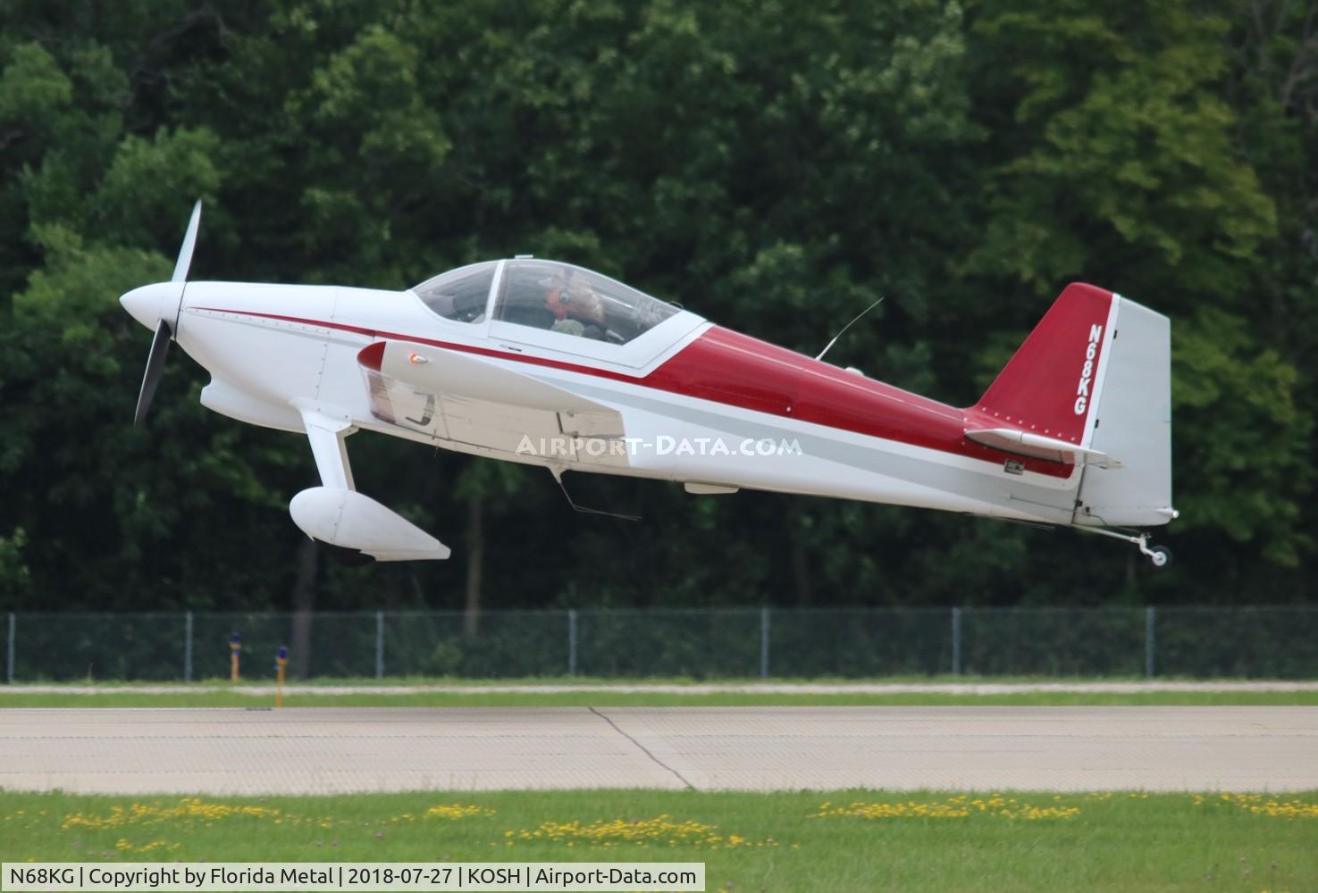 N68KG, Vans RV-6 C/N 25089, RV-6 zx