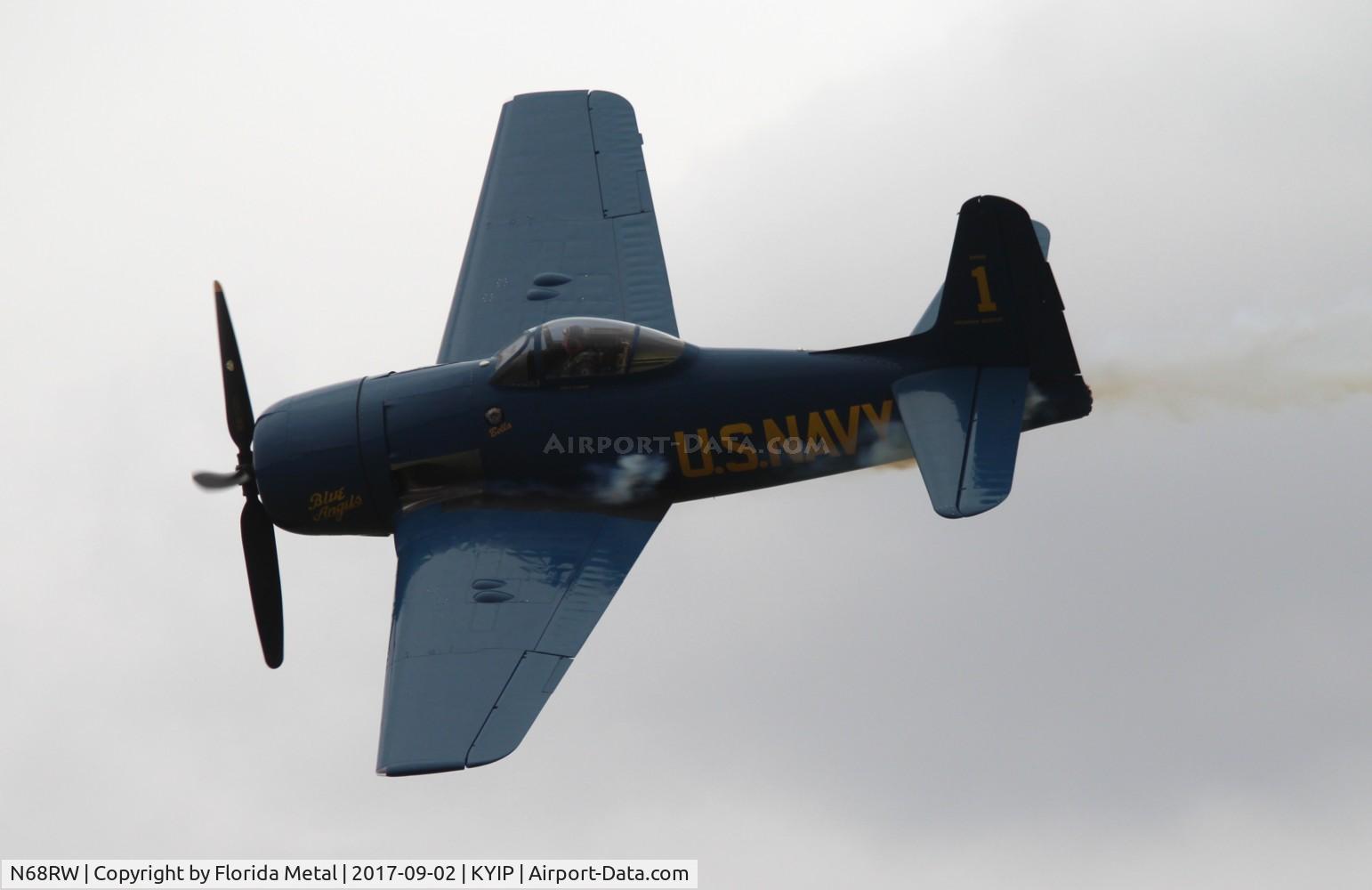 N68RW, 1947 Grumman F8F-2 (G58) Bearcat C/N D.1162, F8F zx