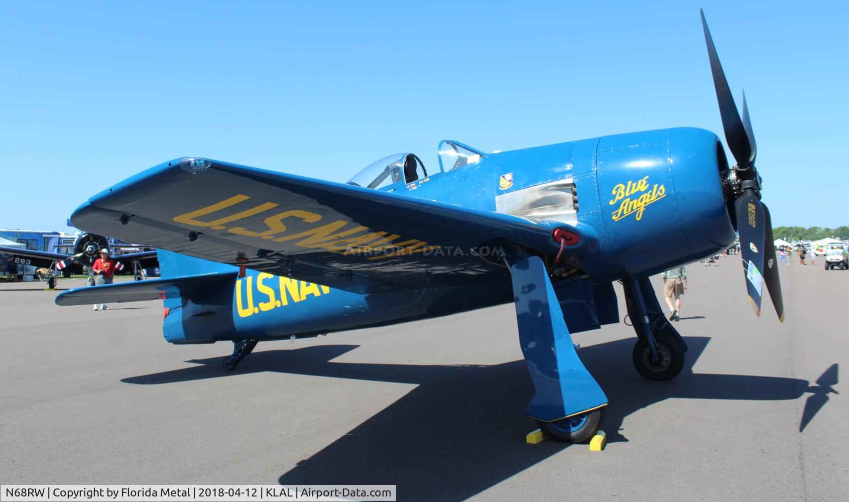 N68RW, 1947 Grumman F8F-2 (G58) Bearcat C/N D.1162, F8F zx