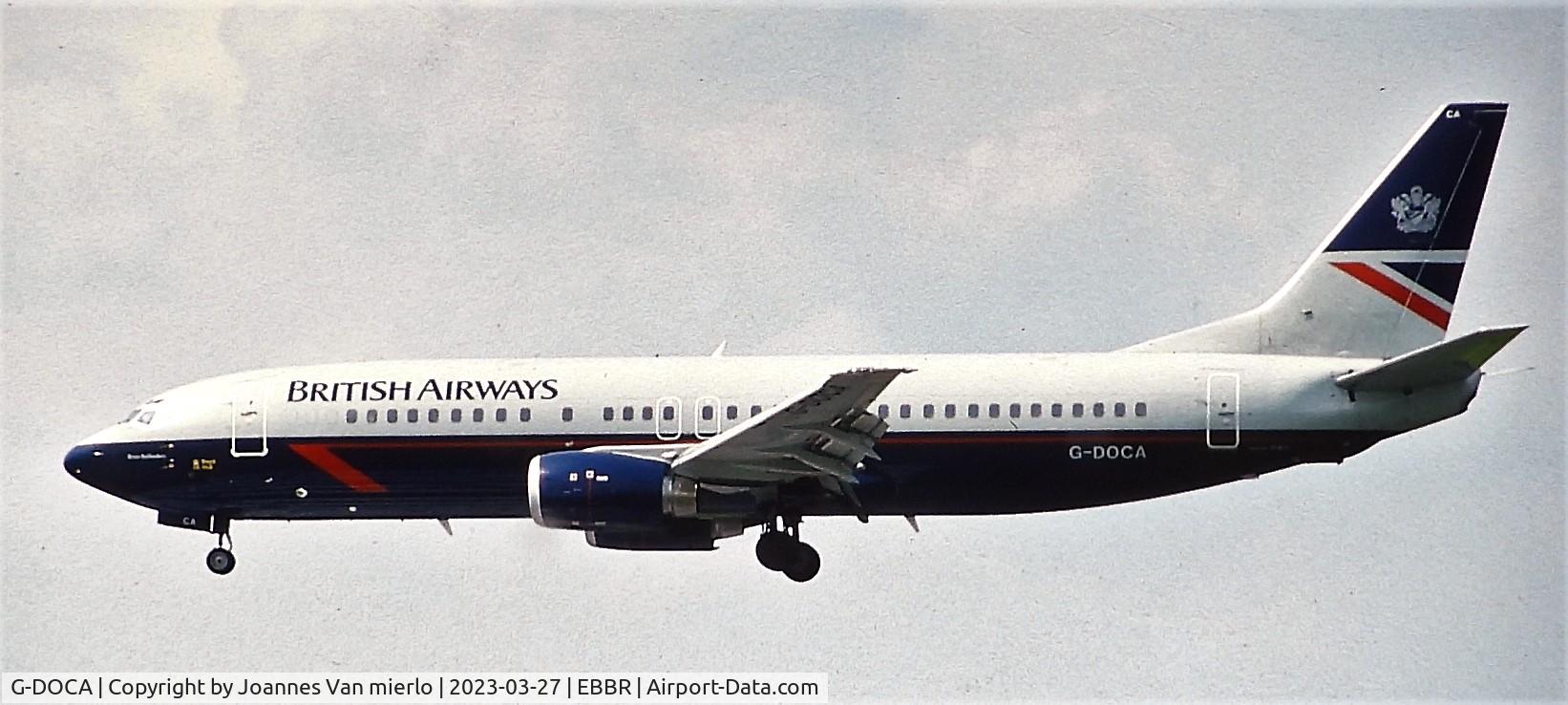 G-DOCA, 1991 Boeing 737-436 C/N 25267, Slide scan