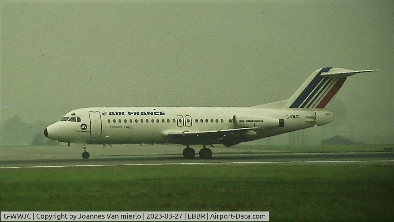 G-WWJC, 1978 Fokker F-28-4000 Fellowship C/N 11133, Slide scan