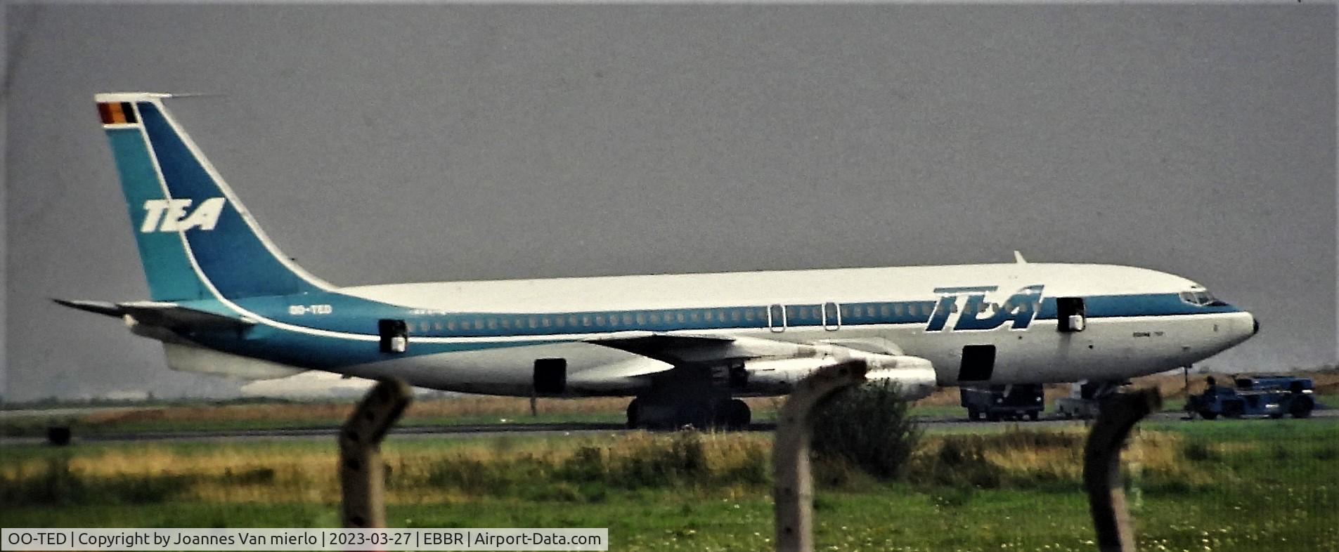 OO-TED, 1959 Boeing 707-131 C/N 17665, Slide scan