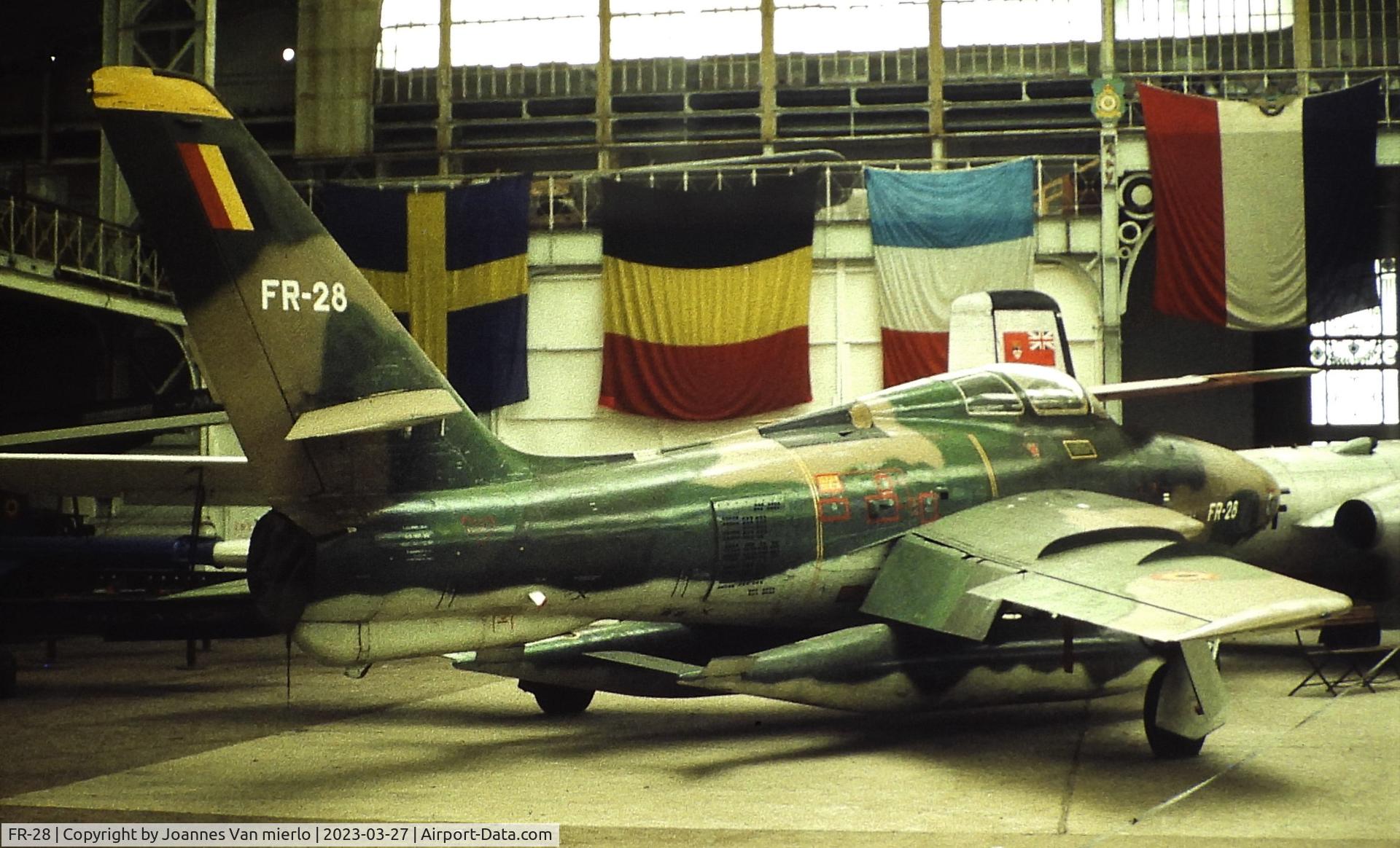 FR-28, 1955 Republic RF-84F Thunderflash C/N 52-7346, Slide scan
